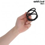 ADDICTED TOYS - ANEL TRIPLO PARA O PÃNIS